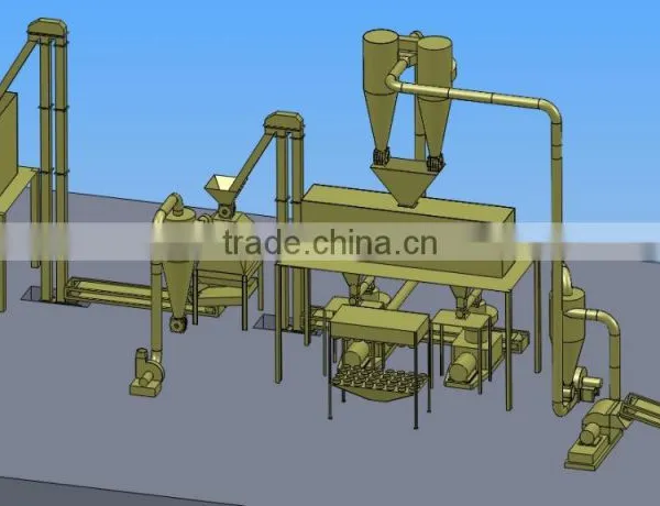 Professional Multi-function Oyster Shell Hammer Mill for Feed Powder and Sawdust photo-6