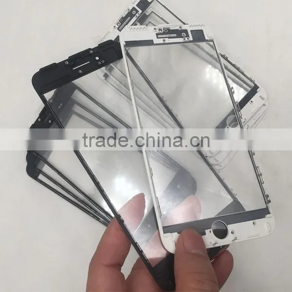 2017 New Product for Iphone 7 7+ Lcd Screen Cold Press Front Glass With Installed Frame With Oca for Iphone 7 7 photo-2