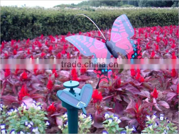 Solar Butterfly Solar and Battery Powered Fluttering Butterfly Solar Fluttering Buftterfly Flying Butterfly photo-4