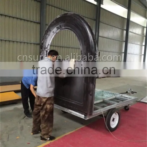 China Carriage Hot Dog Food Vending Cart For Sales photo-6