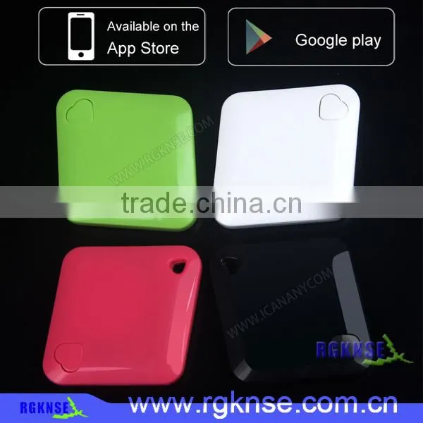 2016 China Factory Supplier ITag Wireless Bluetooth V4.0 Anti-lost Alarm Device for Kids Pets With CE FCC