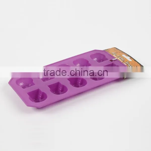 TPR Halloween Skull Design Ice Cube Tray photo-4