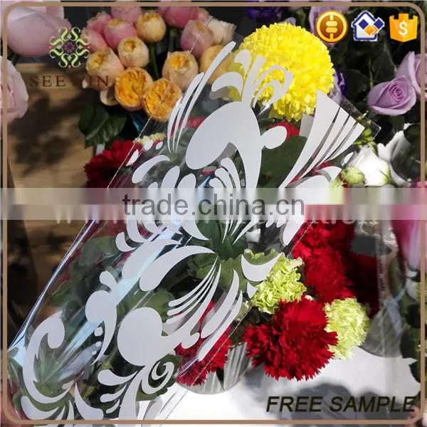 Clear Opp Transparent Single Rose Flower Sleeve photo-4