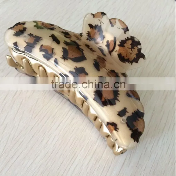 New Style Acrylic Fancy Hair Jumbo Claw For Girls photo-2
