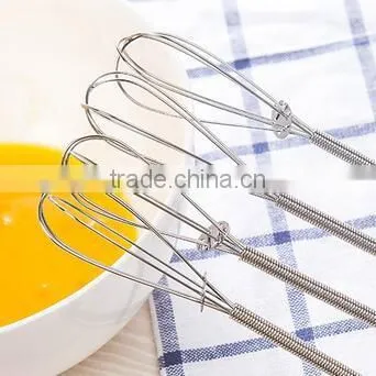 Manual Egg Beater Mini Egg Beater Matcha Whisk Wire Whisk Tea Whisk photo-3