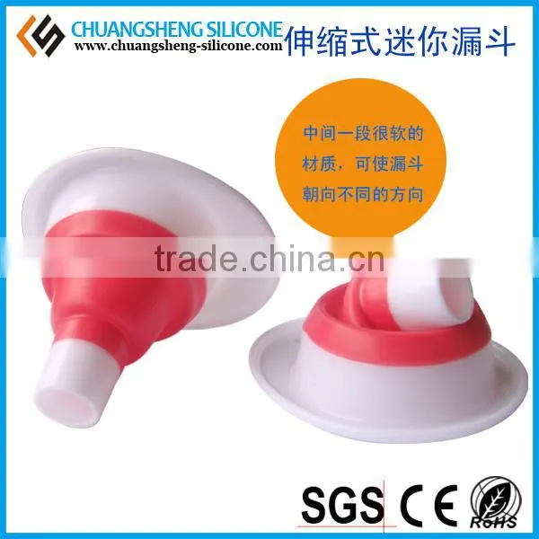 Foldable Silicone Oil Funnel, Wine Funnel, Water Funnel photo-4