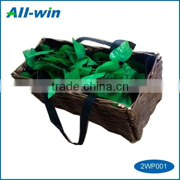 Garden Tools Well-knit Strong Rectangle Natural Willow Planter Basket photo-2