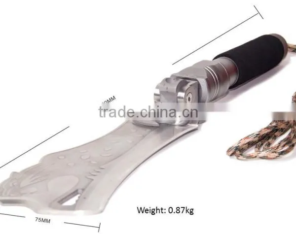 Tactical Machete Coconut Knife With Leopart Shape photo-2