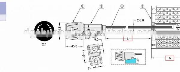 Car Seat Cable Assembly/Seat Backrest Adjustment Assembly photo-2