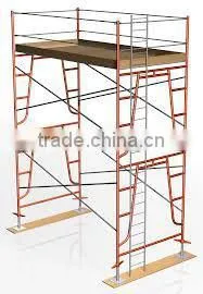 Metal Frame Scaffolding Tower to Consist Construction Platform