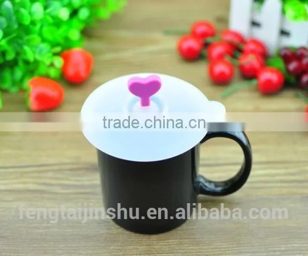 Magic Silicone Cup Cover Tea Cup Lid/ Silicone Lid photo-3