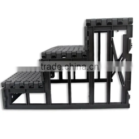 Pet Stairs Cat Small Puppy Dog Steps With Washable Portable Cover 3 Steps photo-5