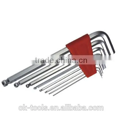 Ok-Tools Metric 8pcs Ball Point Long Hex Key Set photo-2
