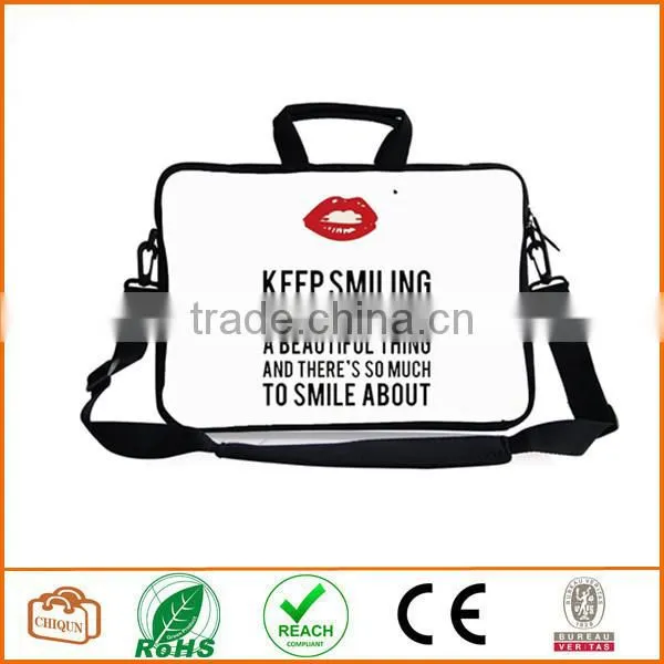 13-Inch Marilyn Monroe Quotations Keep Smiling Waterproof Neoprene Laptop Sleeve Case Bag photo-2
