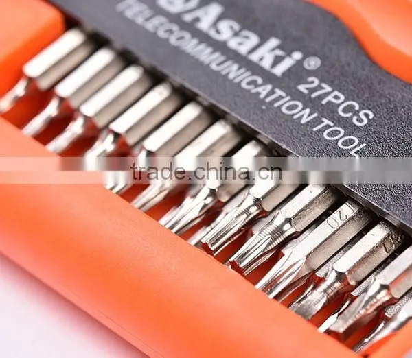 AK-9071 High Grade 27pcs Computer Cell Phone Repair Screwdriver Set photo-4