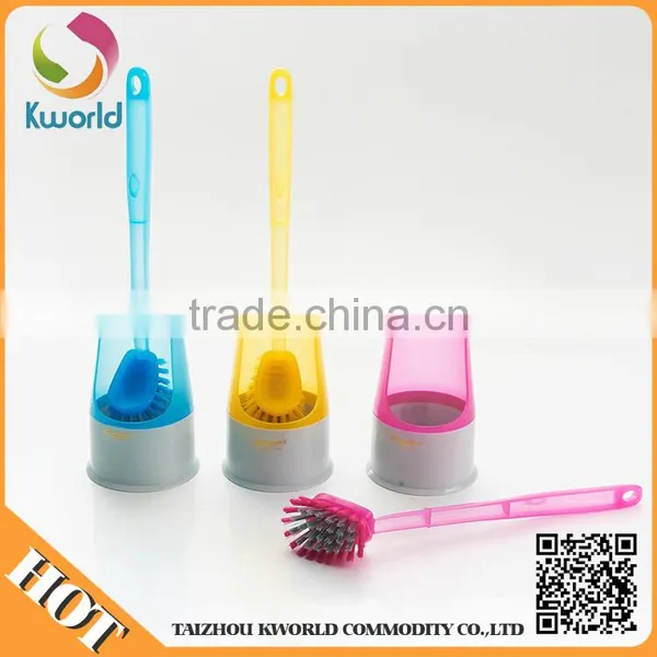 High Quality Wholesale New Style Plastic Long Handle Toilet Brush photo-3