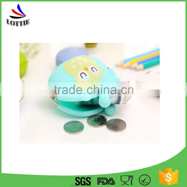 3D Cartoon Animal CandyCheap Cute Birthday Gift Cartoon Animal Silicone Jelly Coin Purse Mini Wallet photo-2