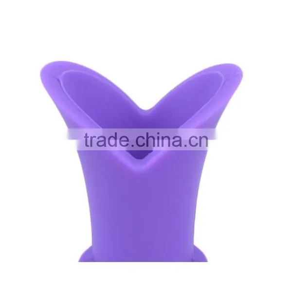 Eco-Friendly Feature Bar Accessories Type Lily Shape Bar Accessories Type and Silicone Material Silicone Wine Bottle Stopper photo-3