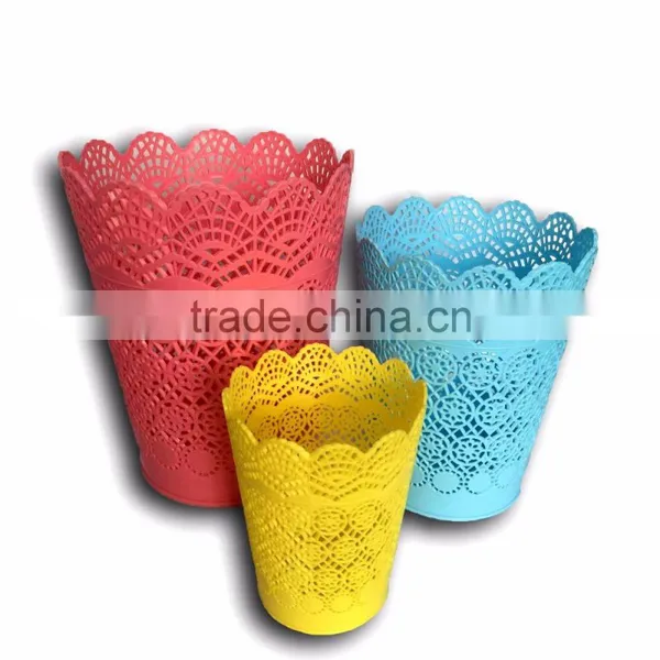Plastic Trash Can Waste Bin Container photo-5