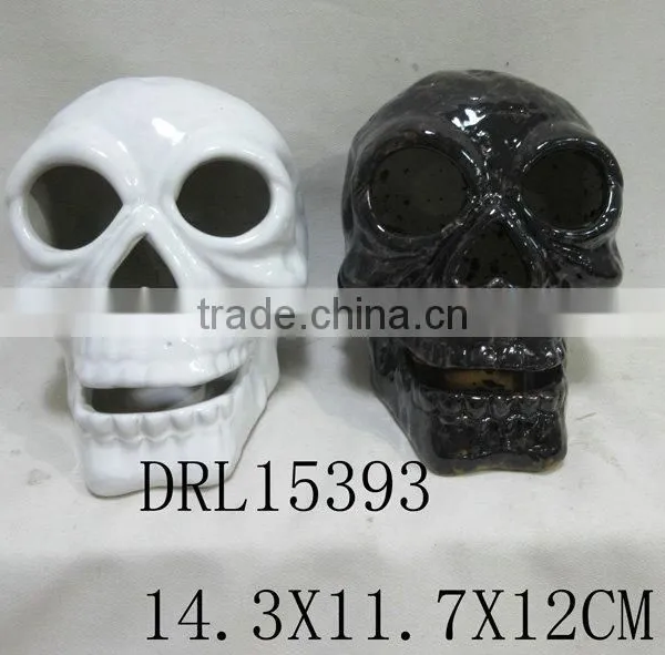 Holloween Decorations Witch Ghost Ceramic LED Lantern photo-5