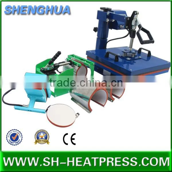 Multi-functional 8 in 1 6 in 1 5 in 1 4 in 1 T-shirt Combo Heat Press Machine photo-3