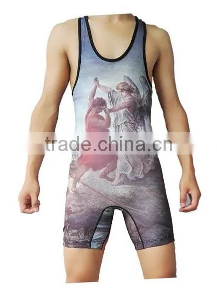 Custom Wrestling Training Wear /Sublimation Wrestling Wear/New Arrive Wrestling Wear photo-4
