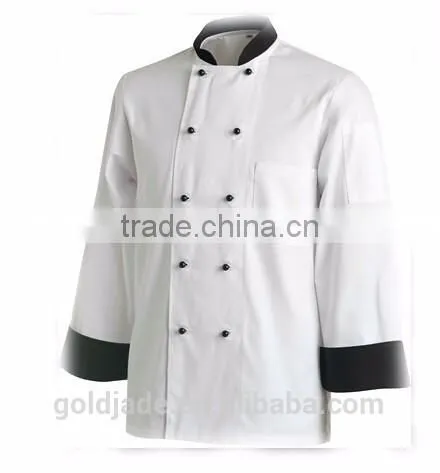 Custom Embroidered Executive White Chef Jacket Cooking Restaurant Coat Chef photo-3