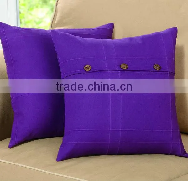 Lilac Color Pillow With Strip and Comforter Set (EV-B006-P)