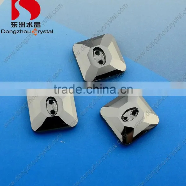 Decorative Crystal Rhinestone Glass Button photo-2