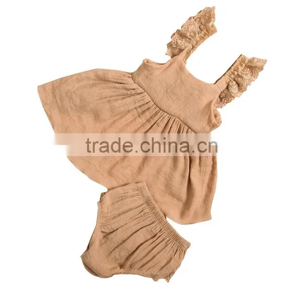 Kids Girl Boutique Clothing Sets Wholesale Children's Cotton 2pcs Set photo-3