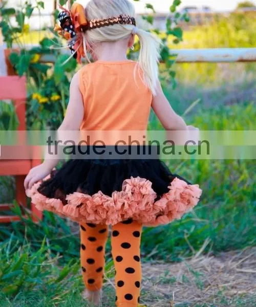 Halloween Costumes China Wholesale Baby Tutu Super Fluffy Soft Pettiskirt in Set Baby Boutique Clothing photo-2