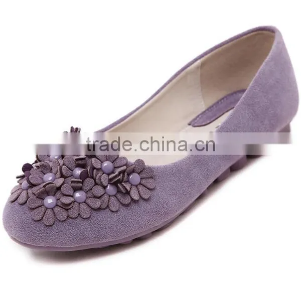 Zm50137b Ball Peen Flat Student Shoes Sweet Woen Single Shoe photo-4