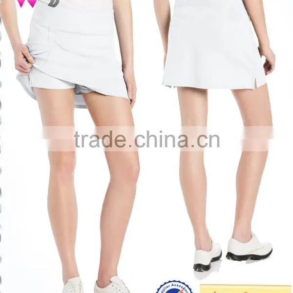 Custom Tennis Skirt With Pockets Girls Womens Elastic Waist Sports Skirt photo-4