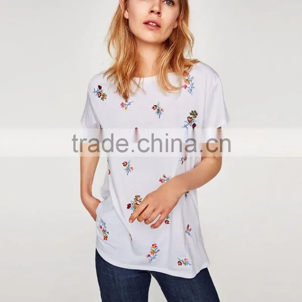 China OEM Service Design Fashionable Style Best-Selling 160g 100% Cotton Short Sleeve O-Neck T Shirt photo-2