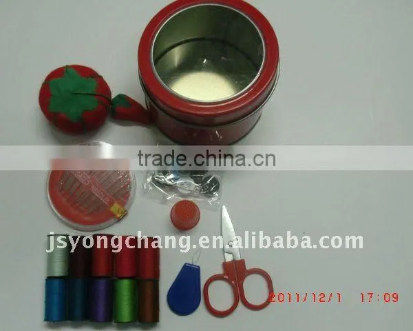 Mini Sewing Tin Box