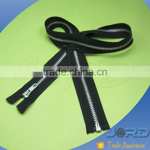 Factory Sale Promotional Metal Aluminum Zipper for Garments