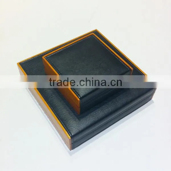 Jewelry Packing Leather Wooden Jewelry Box Necklace Box photo-5