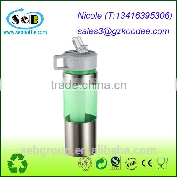 Ice Sticker Plastic Sport Water Bottle, Flip Straw Lid photo-6