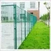 Green Metal Guardrail