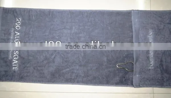 100% Cotton Zipper Pocket Gym Towels photo-4