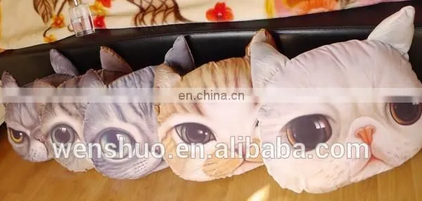 Home Decoration Lovely Cat Cute Decorative Pillow
