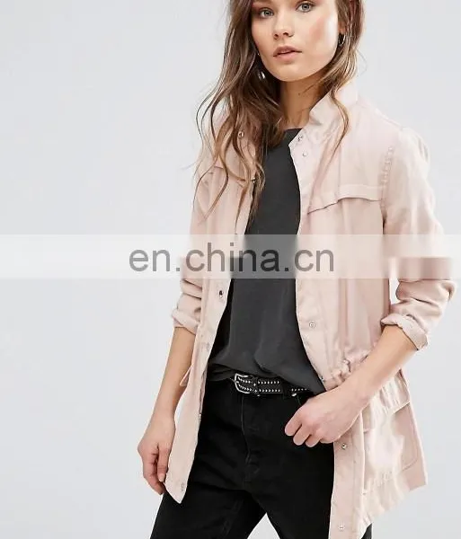 Wholesale Lady Overcoat Dust Jacket Women Long Duster Coat photo-2