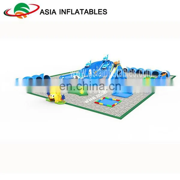 Coolest Inflatable Water Park , Giant Water Games On Sale photo-3