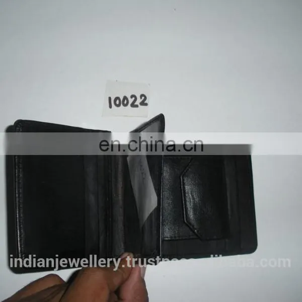 Genuine Leather Gents Wallet Manufacturer, Original Leather Wallet Exporter photo-3