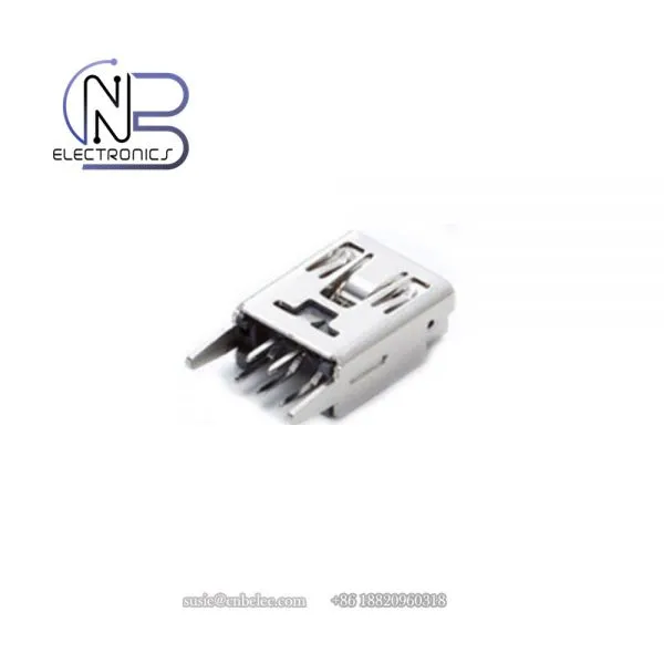 High Quality Mini USB Female Connectors for Android, Audio Equipment or Electrronics
