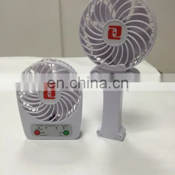 Mini Portable Rechargeable Fan With Led Torch Powered By 18650 photo-4