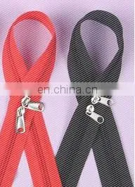 Long Chain Nylon Zipper Meter #3 Side Zipper Nylon Coil Closed-End White Zipper photo-5