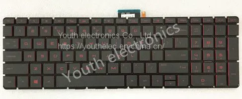 Клавиатуры для ноутбуков HP 15-ABxx 15-AB000 с подсветкой