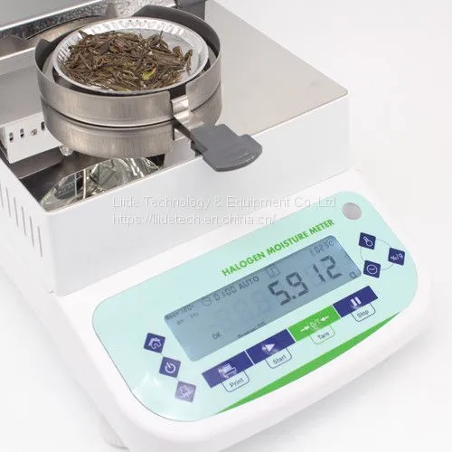 LDV1S LCD Digital Rapid Halogen Moisture Meter photo-4