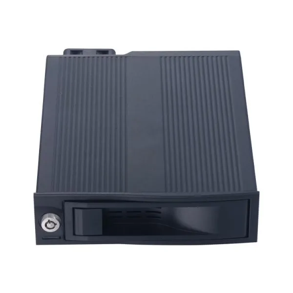 Aluminum 3.5in SATA Tray-less Mobile Rack Hot Swap Drive Bay Internal Hdd Enclsoure